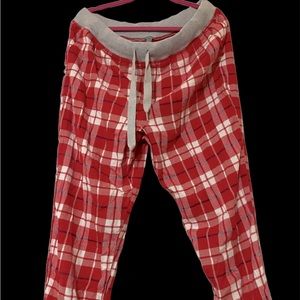 Plaid pj pants